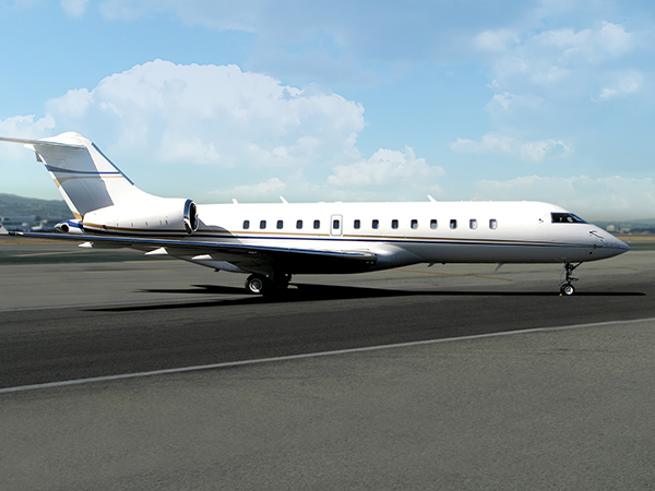 Charter jet global express xrs mfr exterior 1