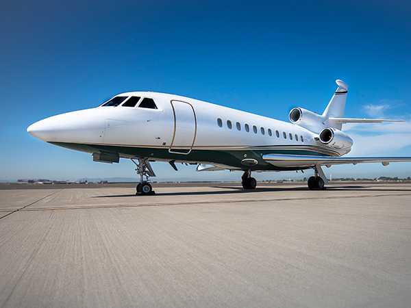 Hpn based falcon 900b for charter