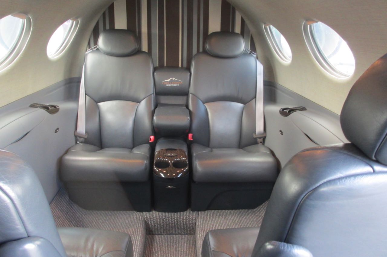 Cessna citation mustang interior